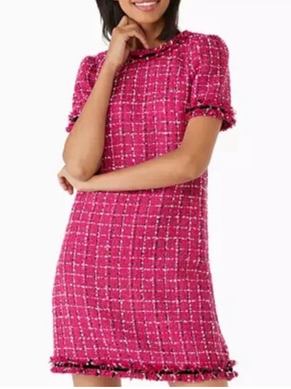 Kate Spade Festive Tweed Dress